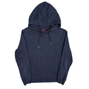 Stenstroms Hoodie Pullover Navy Blue 100% Cotton Portugal Medium